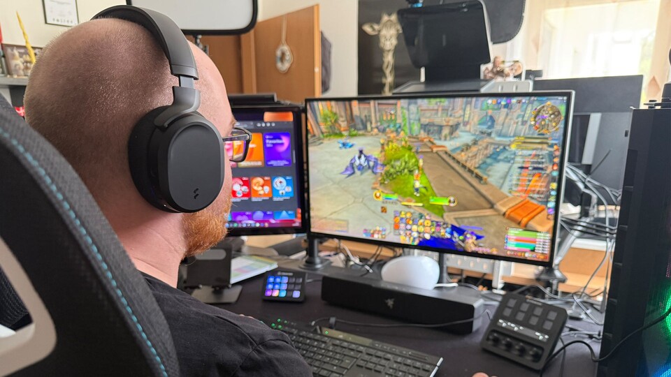 Beim Spielen mit meiner WoW-Gilde ist keinem etwas aufgefallen - und das ist äußerst positiv.