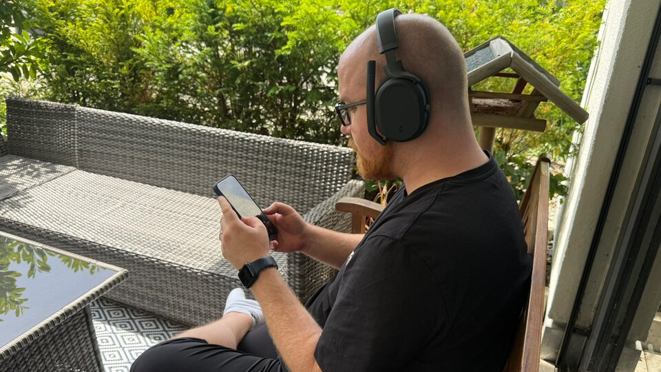 Beim Spielen oder beim Musikhören - das Fractal Scape überzeugt einfach bei Mikrofon und Sound.