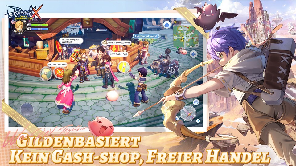 Ein Mobile-MMO OHNE Cash-Shop? Geht nicht? Geht wohl!