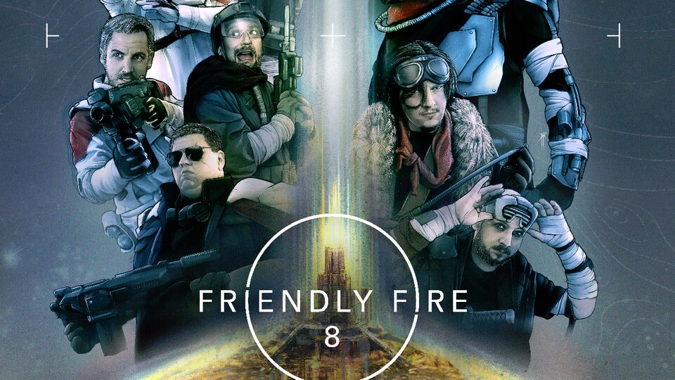 Bei Friendly Fire 8 kehrt das bekannte Ensemble der letzten Jahre zurück. Bildquelle: eosAndy und Kerim Rorschach