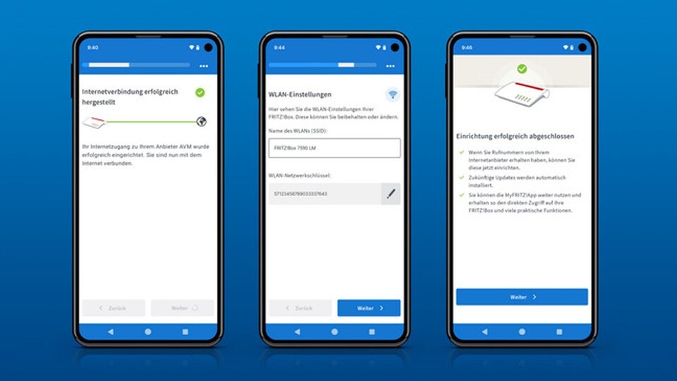 Mit der MyFritz!App könnt ihr euer WLAN-Netzwerk ganz einfach mit eurem Smartphone einrichten und verwalten.