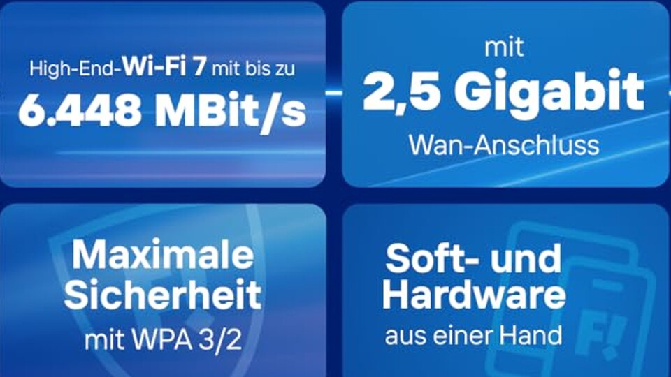 WiFi-7 kann unfassbare Gschwindigkeit WLAN liefern - aber natürlich braucht ihr immer noch eine schnelle Leitung dafür. Die FRITZ!Box liefert aber auch eine verbesserte Reichweite.
