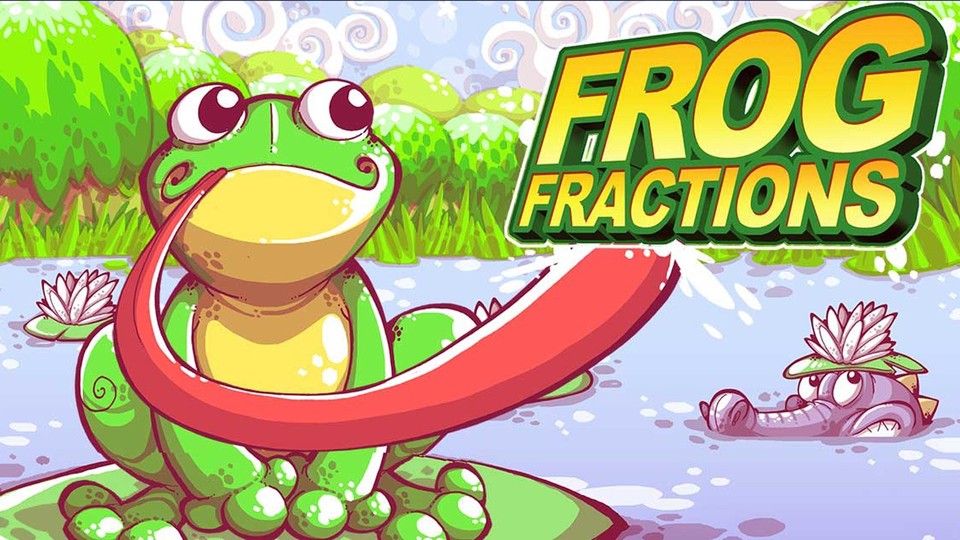 Frog Fractions sieht harmlos aus, aber der Schein trügt.