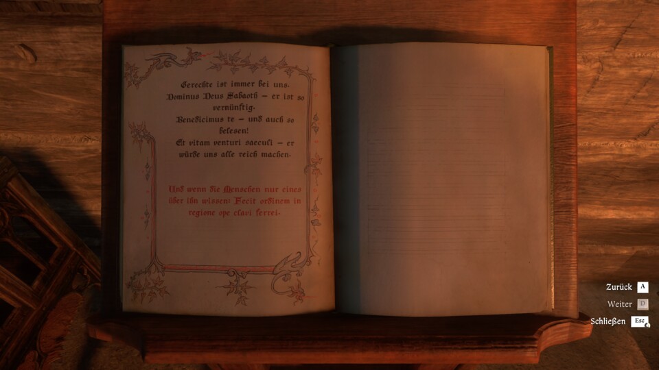 Der lateinische Satz in der Chronik verrät es: »Dem Land Ordnung gebracht mit einem Eisennagel«.