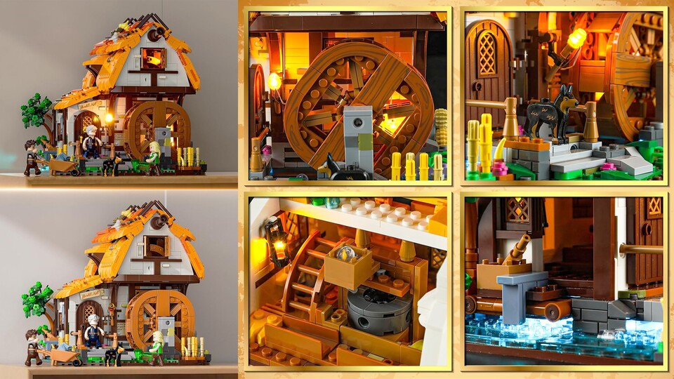 FunwholeLumibricks steht vor allem für Beleuchtung. Die detailreichen Sets werden dadurch noch schöner, als sie eh schon sind.