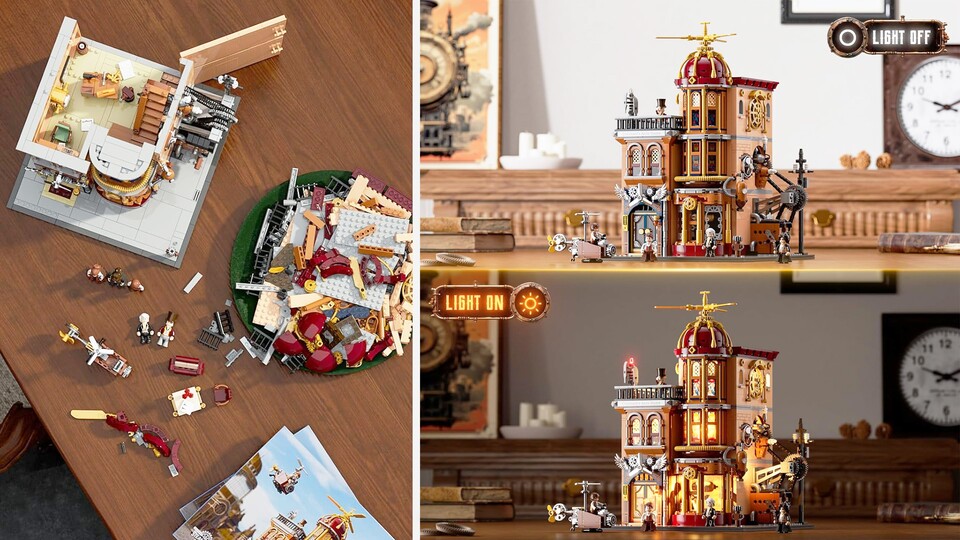 Modular und mit Beleuchtung – dieses Set zeigt, warum Funwhole kein billiger Abklatsch ist, sondern ein richtiger Thronanwärter!