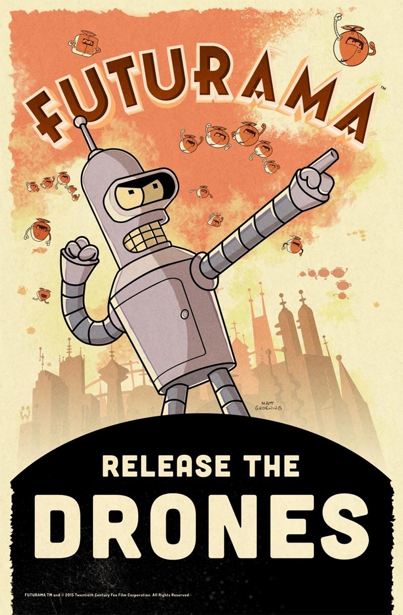 Futurama: Game of Drones lautet der Name eines kommenden Mobile-Games von Wooga.