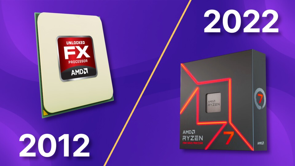 The FX CPU is in the computer from the trash.  This video shows how this model performs against a processor 10 years younger.