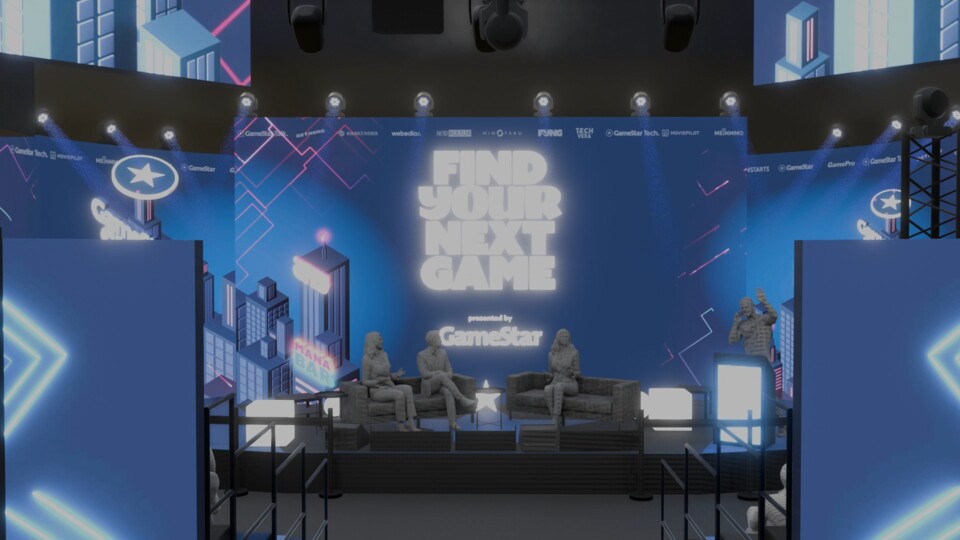 Bisher gibts unsere Showbühne nur als Render, in der Praxis wird sie natürlich noch viel beeindruckender aussehen.