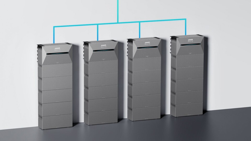 Je mehr Module beziehungsweise Akkus, desto größer die Kapazität.