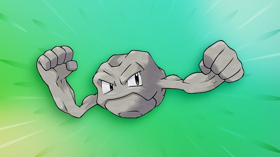 Die Ähnlichkeit im Logo zu einem Kleinstein ist Absicht. Er diente als Inspiration. (Bildquelle: pokemon.com)