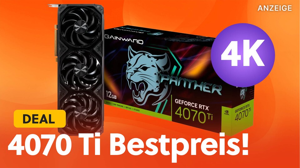 Die NVIDIA GeForce RTX 4070 Ti ist im Angebot: Wir zeigen euch, wo ihr die Grafikkarte am günstigsten kaufen könnt.