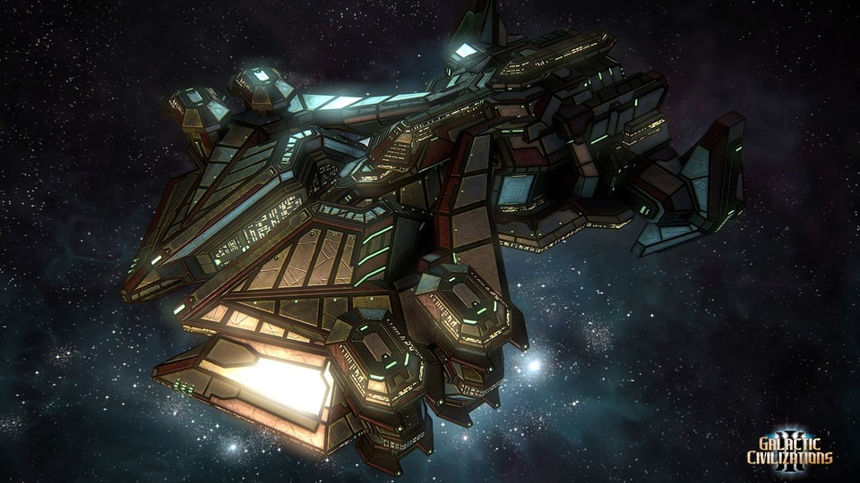 Galactic Civilizations 3 hat ein neues Alpha-Update erhalten, das den sogenannten Freeform-Ship-Builder integriert hat.