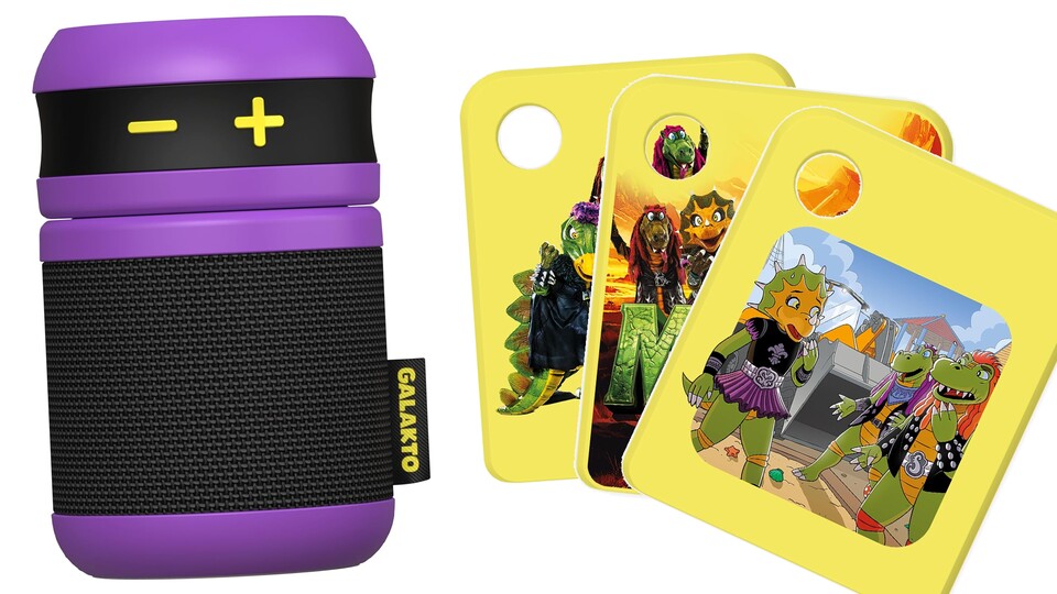 Bei Galakto gibt es neben den Alben auch das Hörspiel von Heavysaurus.