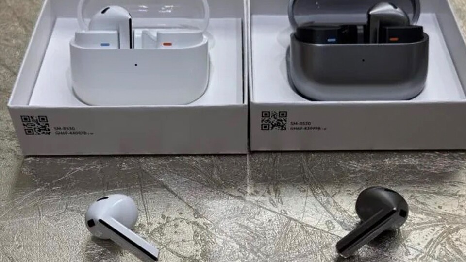 Die Galaxy Buds 3 kommen anscheinend in zwei Farben. (Bild: Android Authority)