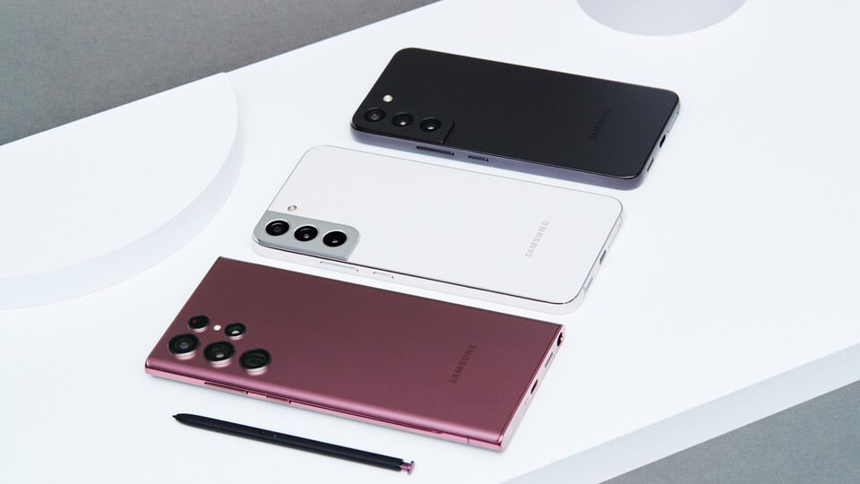 Die drei Modelle nebeneinander.