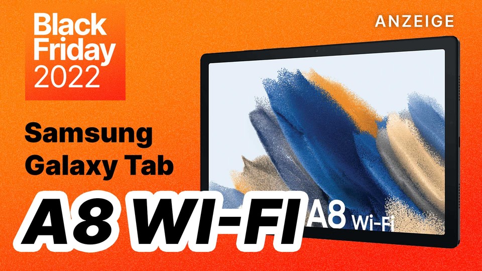 Das Samsung Galaxy Tab A8 gehört zu den besten Tablets, die ihr unter 200€ kriegen könnt - trotz geringem Preis eine Leistungsmaschine!