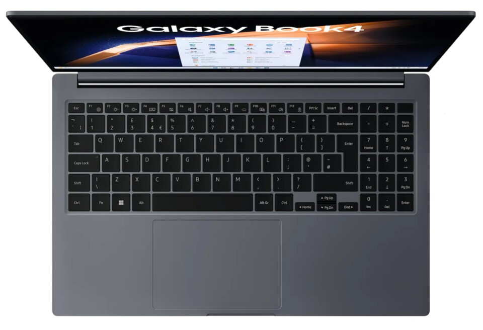 Das Gehäuse besteht aus Aluminium, kann bei der Haptik aber nicht mit dem MacBook Neo mithalten. (Quelle: Samsung)