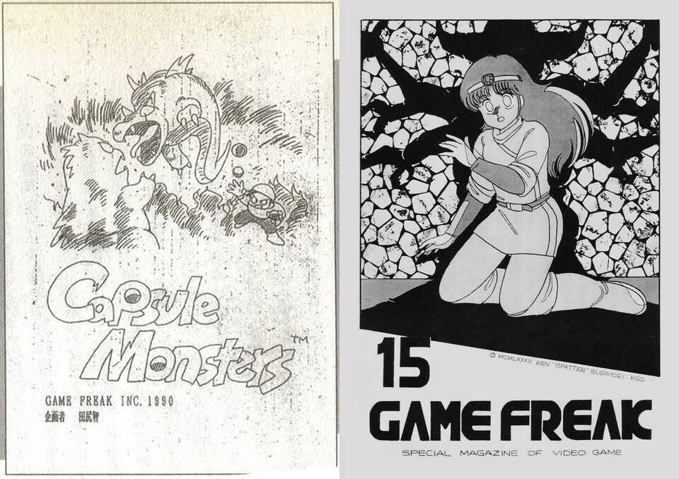 Anfang der 1980er-Jahre gibt Satoshi Tajiri noch das teils handgeschriebene Game Freak Magazin heraus. Sein erstes Pokémon-Konzept läuft indes unter dem Namen Capsule Monsters. Die ersten Entwürfe sind erstaunlich nah am finalen Spiel.