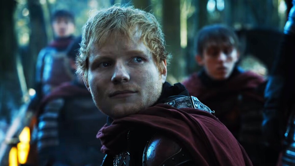 Einer der größten Momente der jüngeren TV-Geschichte: Ed Sheerans Gastauftritt als singender Ritter in Game of Thrones Staffel 7. (Bildquelle: HBO)