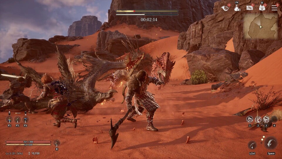 Mit einem selbsterstellen Charakter bereist ihr in Kingsroad die Open World und schlagt Monster zu Brei, teils in zeitkritischen World Events.