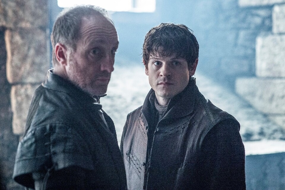 Lord Roose Bolton mit Ramsay Bolton.