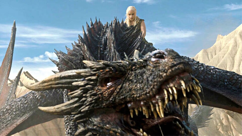 Die drei Drachen aus dem Serienhit Game of Thrones sind in der siebten Staffel noch größer und gefährlicher.