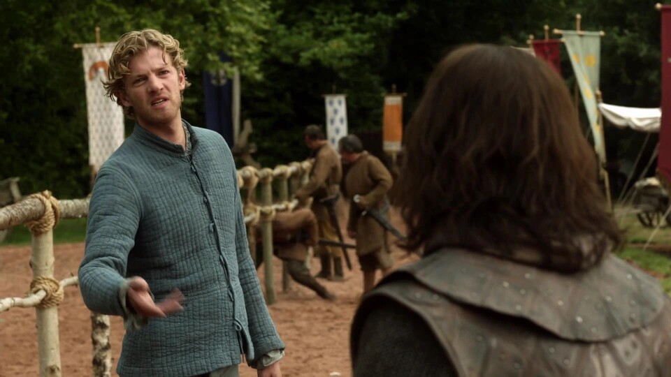 Jefferson Hall als Ser Hugh of the Vale in Staffel 1 von Game of Thrones. Bildquelle: HBO