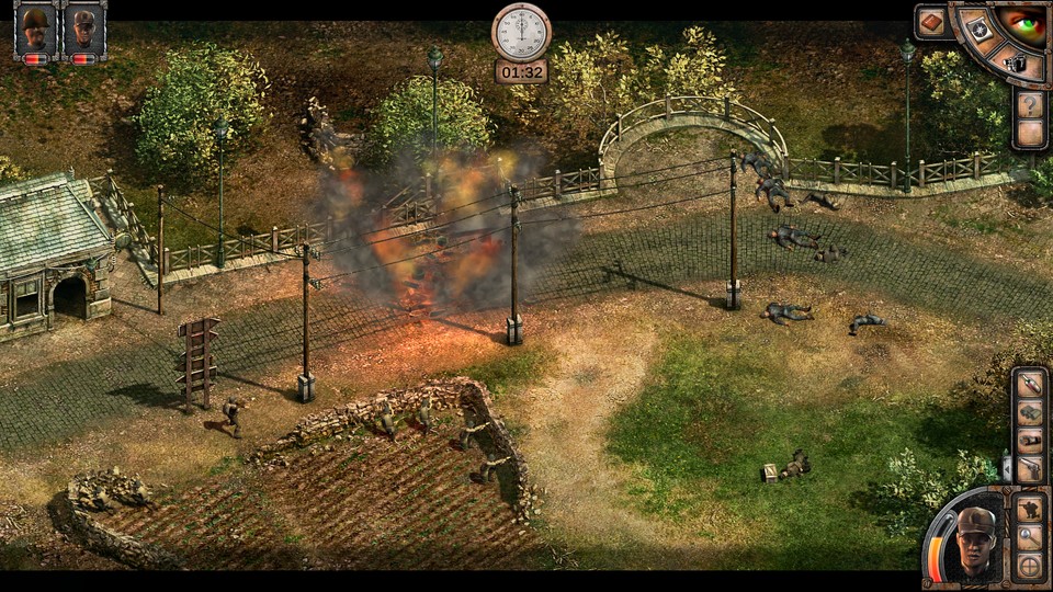 Gameplay-Trailer zur gamescom: So sieht das HD-Remaster von Commandos 2 aus