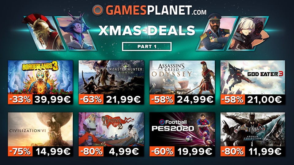 Gamesplanet XMAS-Sale
