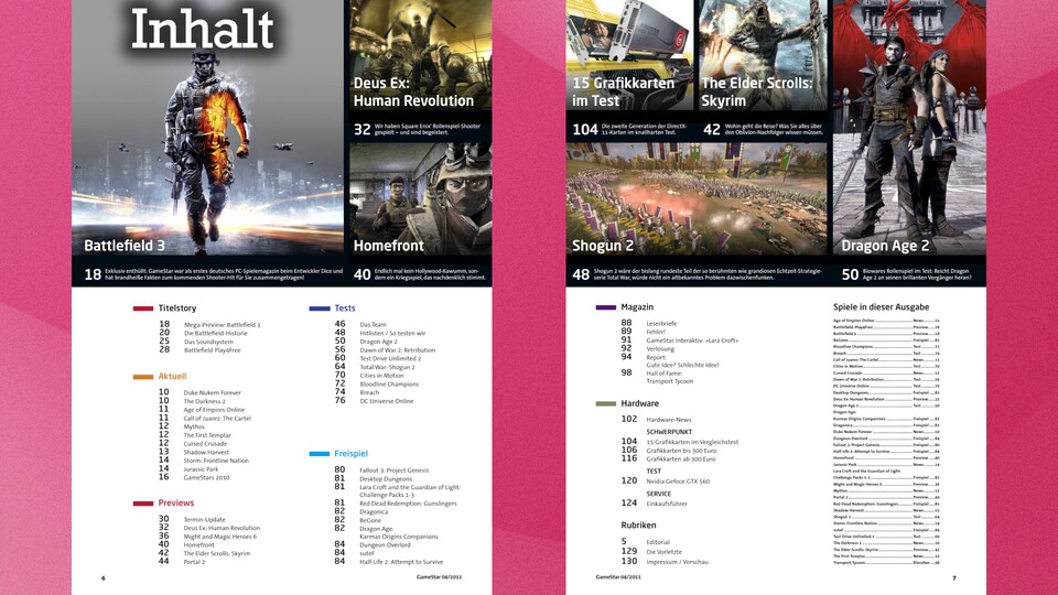 Lang lang ist es her: Diese Themen haben die ganze Welt der Spiele (und Hardware) im April 2011 bewegt.