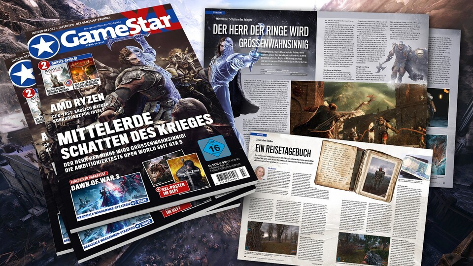 Die neue GameStar, ab dem 22.3. im Handel.