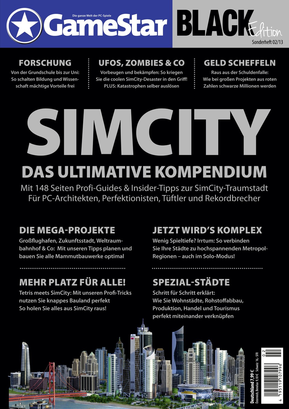GameStar Black Edition Sonderheft 2/2013 Sim City