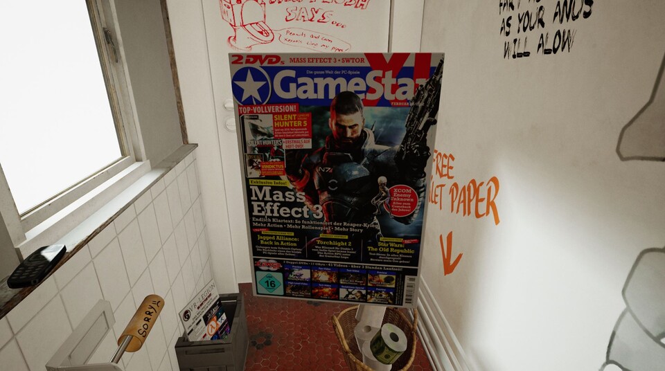 Gamestar in VR Flush