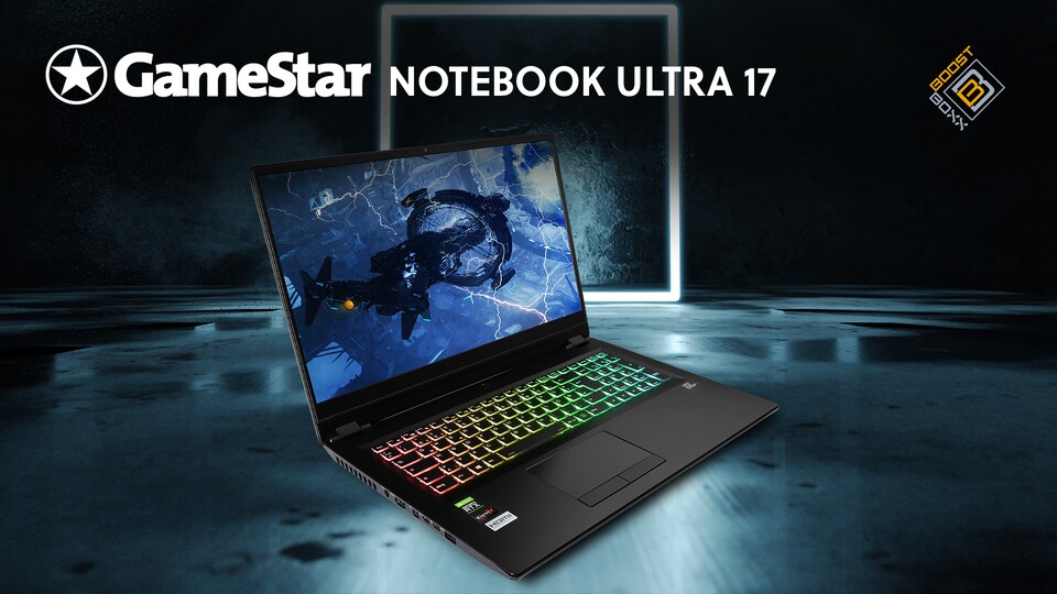 » GameStar-Notebook Ultra 17 bei Boostboxx.com kaufen