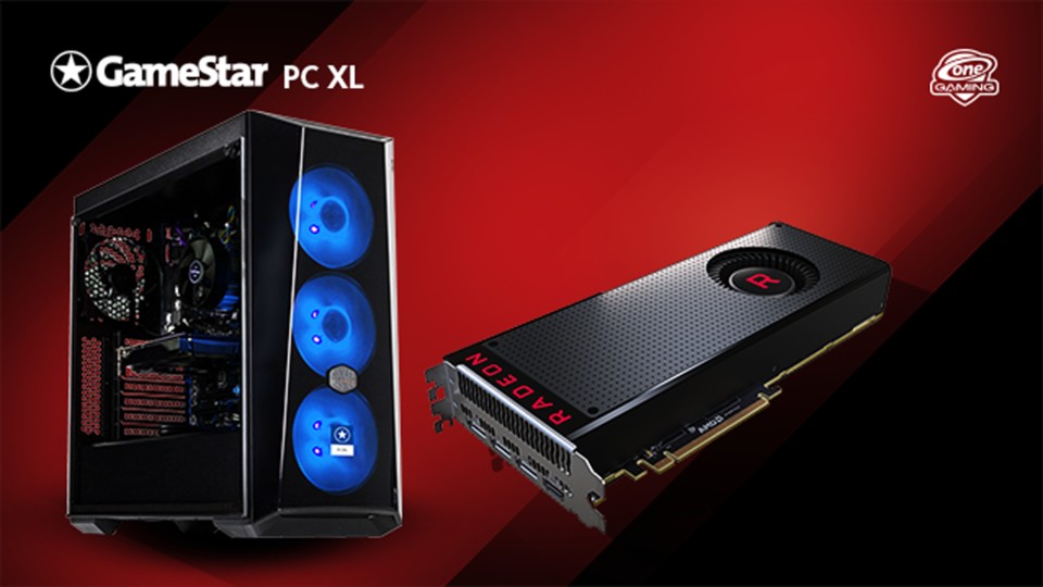 Die Radeon RX Vega 56 katapultiert euch mit dem ONE GameStar-PC XL in das High-End Gaming.
