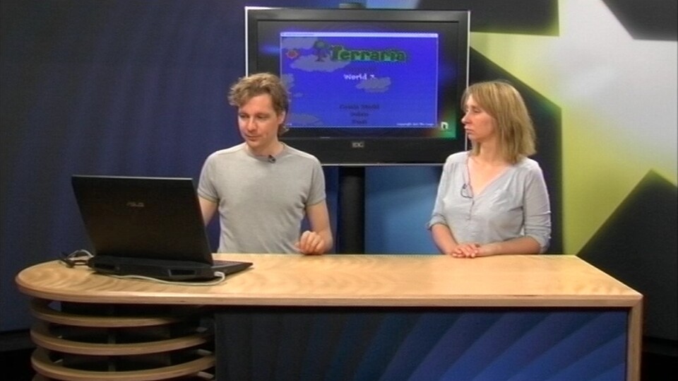 GameStar TV: Christian Schmidt zeigt und erklärt Terraria. 