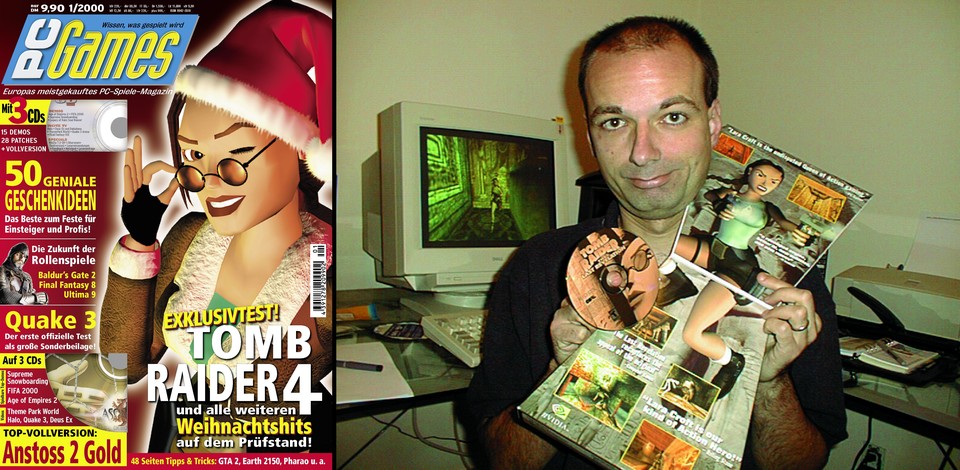 Die PC Games hat sich zwar den deutschen Exklusivtest von Tomb Raider 4 gesichert, doch die GameStar testet es ebenfalls – in der englischen Version. Denn Tomb Raider 4 ist in den Staaten etwas früher erschienen, US-Korrespondent Heinrich Lenhardt konnte es einfach kaufen.