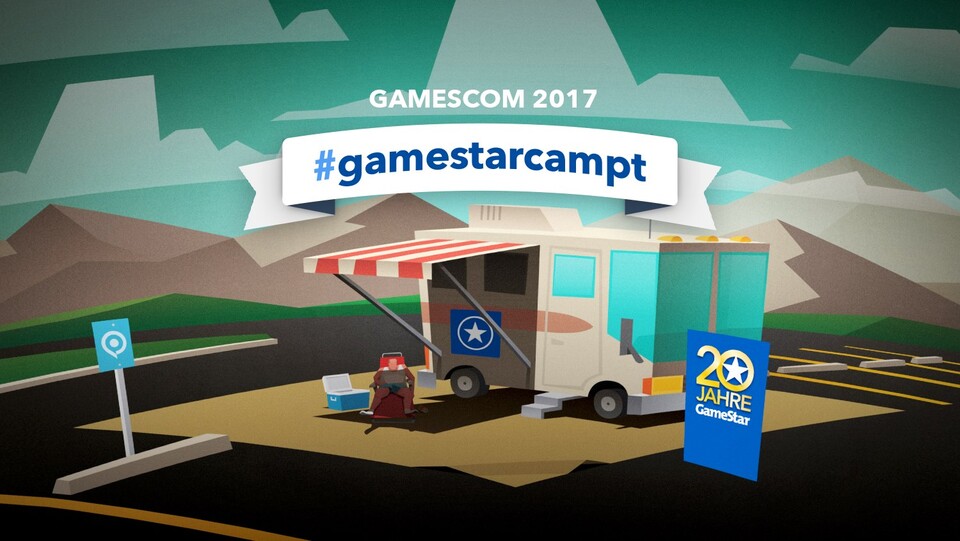 #gamestarcampt - aber wirklich nur auf der Gamesom. Sonst niemals! 