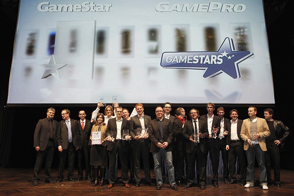 Alle Sieger der GameStars 2008.