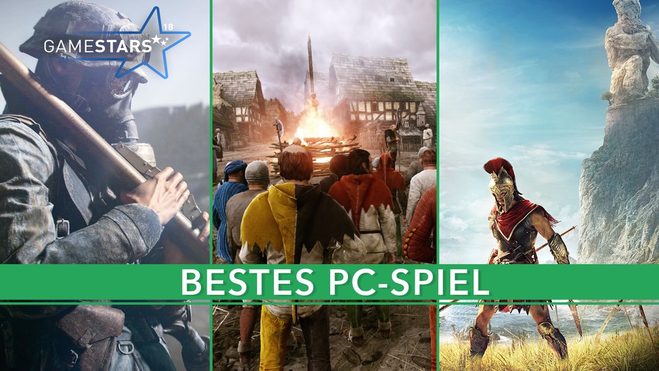 GameStars 2018: Das beste PC-Spiel des Jahres steht fest.