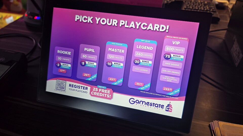 Je mehr Credits ihr auf einmal erwerbt, desto günstiger wirds.