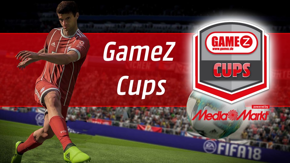 Beim GameZ Cups Jubiläumsturnier könnt ihr heute Abend ab 20 Uhr mit euren FIFA-18-Skills Gutscheine im Wert von 100 Euro gewinnen!