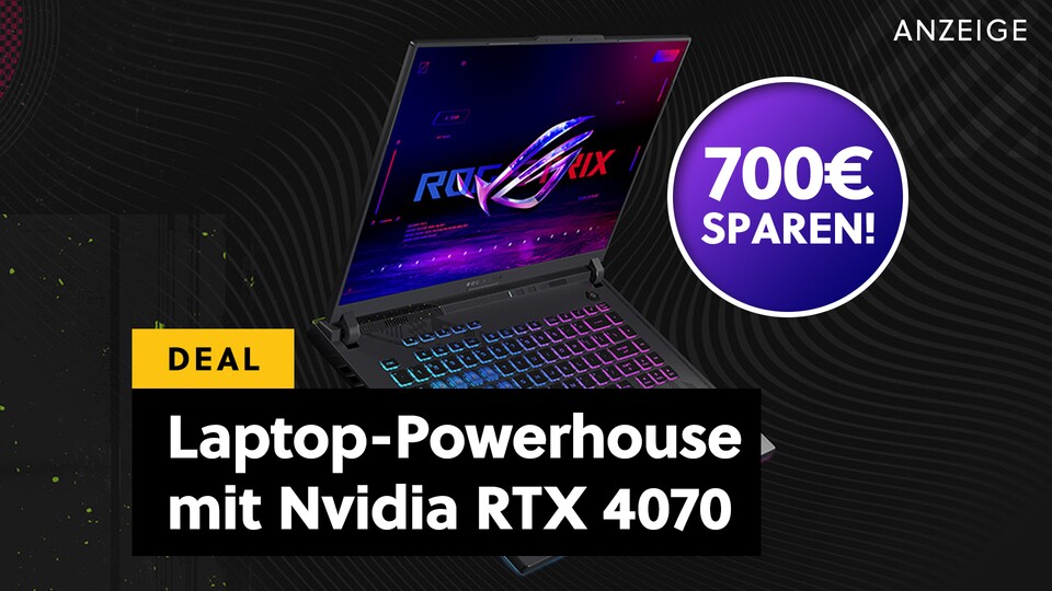 Neueste AAA-Spiele günstig zocken: Das ASUS ROG Strix G16 gibts gerade mit einem stattlichen Rabatt im Amazon-Angebot!