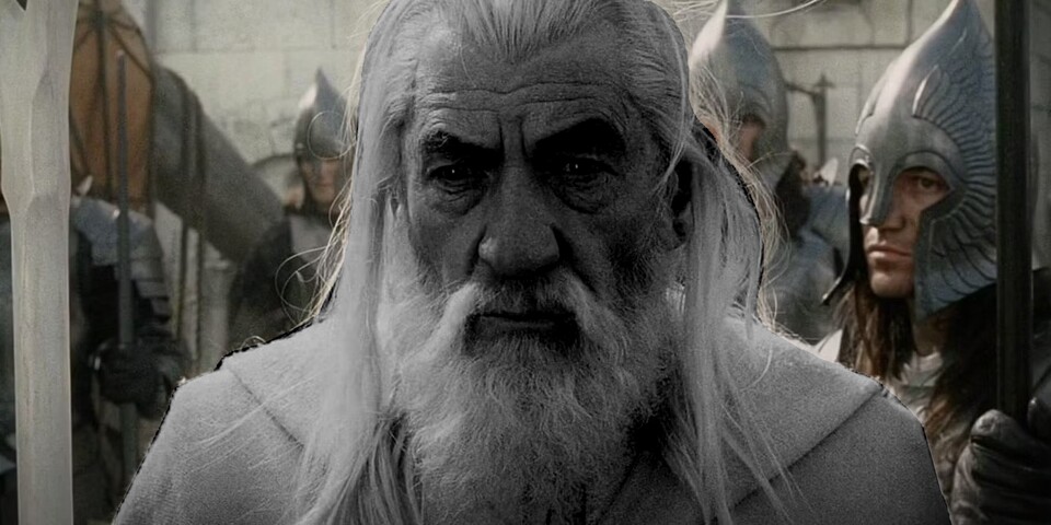 Gandalf der … Schwarze? Klingt seltsam und glücklicherweise ist es auch nie soweit gekommen. Bildquelle: Warner Bros. New Line Cinema