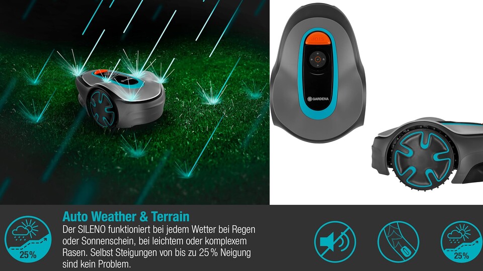 Mähroboter mit gutem Preis-Leistungs-Verhältnis: Mit 150 Metern Begrenzungskabel jetzt über 100€ günstiger im Angebot bei Amazon.