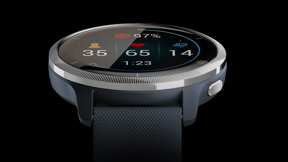 Auf dem Display könnt ihr jederzeit eure aktuellen Gesundheitswerte checken.