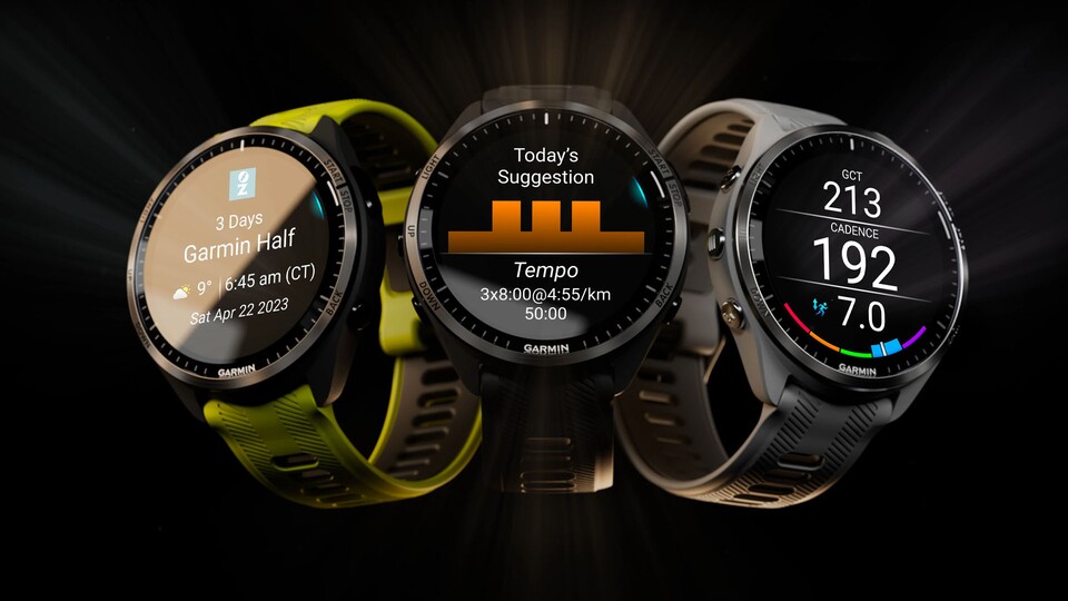 Auf den ersten Blick sieht die Garmin Forerunner 965 nicht aus wie eine Sportuhr. Das ist wohl auch eines der größten Pluspunkte dieses Modells.