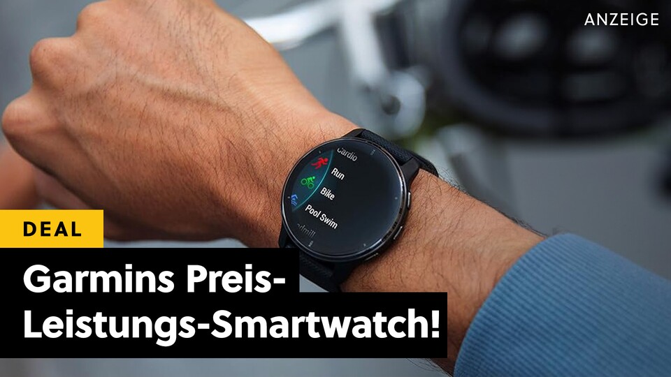 Diese Smartwatch wurde unter anderem dazu entwickelt, euch zum Sport zu motivieren.