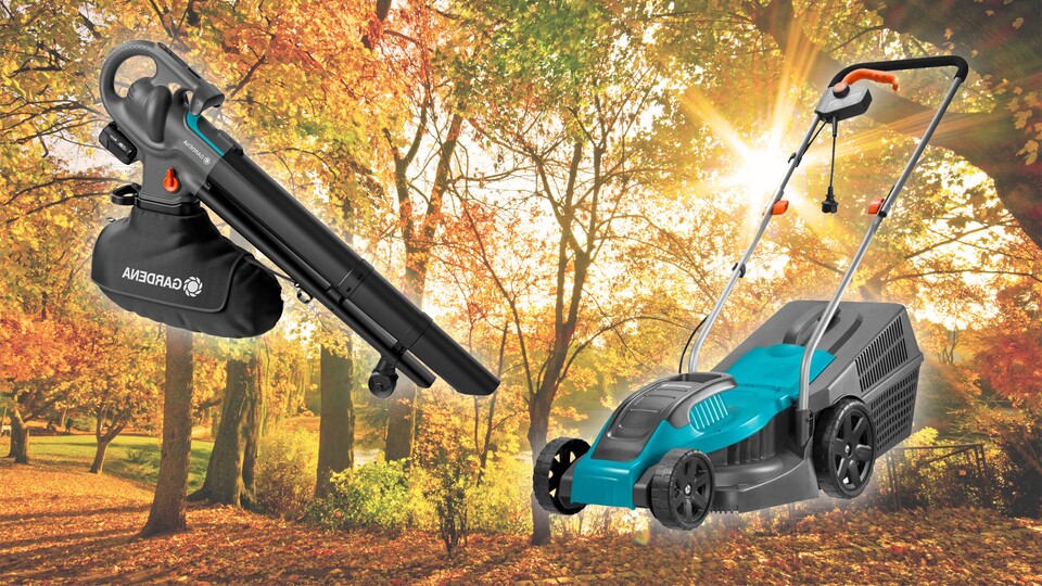Perfekt gerüstet für den Herbst: Rasenmäher und Laubbläser von Gardena sorgen für den perfekten Rasen!